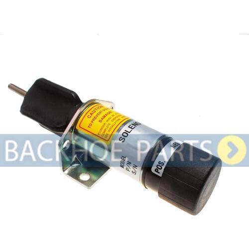 3 Terminals Shut Off Solenoid Valve 1502-12C3U1B1S1A SA-51571-14 for Yanmar Kubota Bobcat Engine