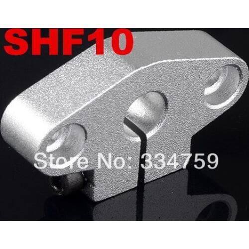 4pcs SHF10 10mm Aluminum Linear Rod Rail Shaft Support CNC Router