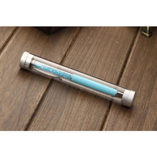 400pcs Exquisite Ink Pens Gift Box Business Birthday Gifts For Friend Column Clear Pencil Fountain Pen Package Case ZA5992