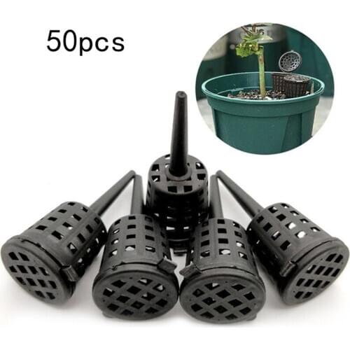 50 Pcs/pack Plants Fertilizer Basket for Flower Pot Osmocote Bonsai Orchid