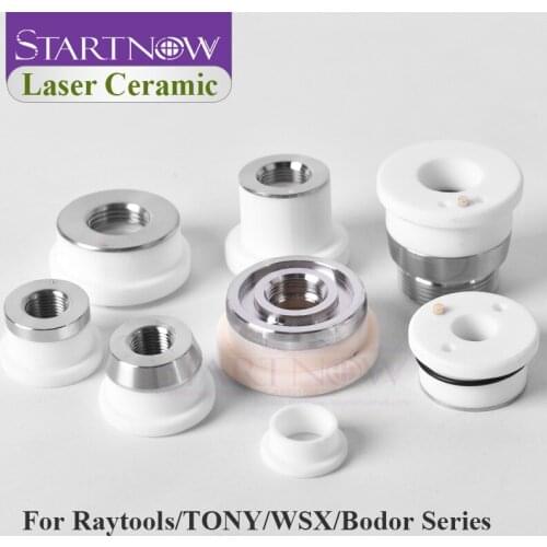 Startnow Fiber Laser Nozzle Holder Parts HANS TONY WSX Precitec Raytools Trumpf Bystronic IPG Highyag Ospri Laser Ceramic Ring