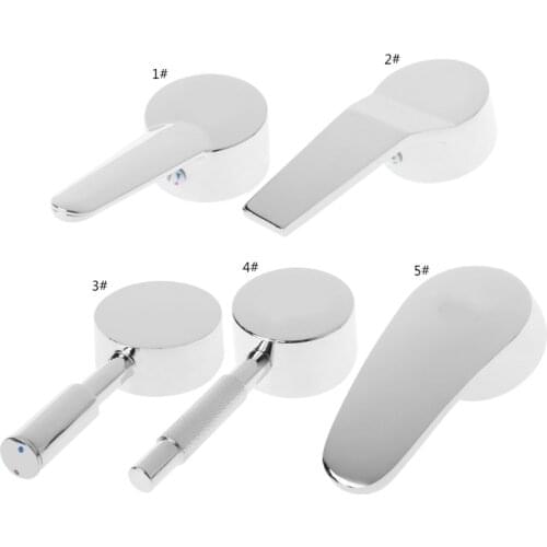 Basin Chrome Plated Faucet Handle Switch Valve Bathroom Kitchen Accessories New Drop Shipping