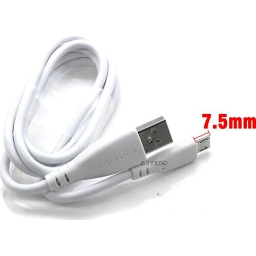 For Blackview BV6000 USB Cable 1m Micro USB Cable for Blackview BV5000/BV5800/BV4000/Geotel G1/AGM X1/DOOGEE S60/S60 Lite/S30