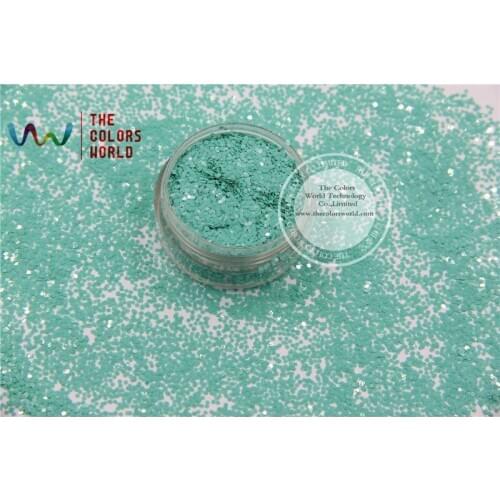 TCH311 1.0 MM 040 Size Solvent Resistant Mate Colors Hexagon shape glitter for nail polish,nail art or other DIY decoration