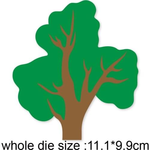 Metal Cutting Dies tree 111*99mm 2020 new arrival craft die Stencil For DIY Scrapbooking Paper/photo Cards Embossing Dies