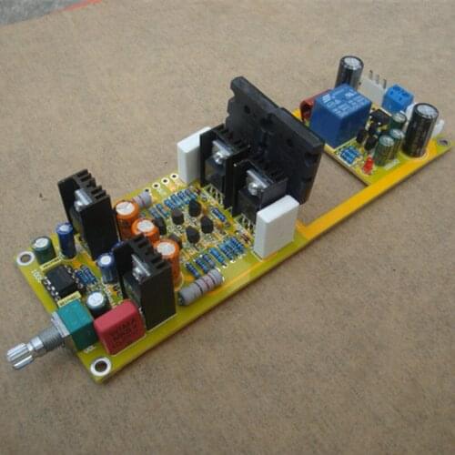 NEW 100W mono NE5532 preamp 5200 1943 Power pair tube Class AB power amplifier boards
