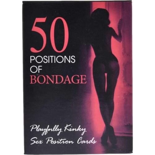 Oracle Tarot Cards 50 Positions Of Bondage Interactive Board Card Game English Divination Tarot Family Party Playing Cards
