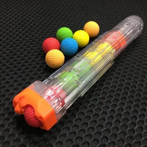 100pcs Foam Ball Refill Bullets for for Rival Nerf Toy Gun Outdoor Improving Practice Round Bullets for Boys Toy Gun Bullets