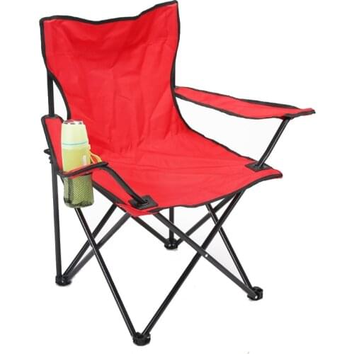 Folding Camping Chair Backpack Fishing Chair Portable Chair Cup Holder Foldable Arm Chair Beach Folding Chairs