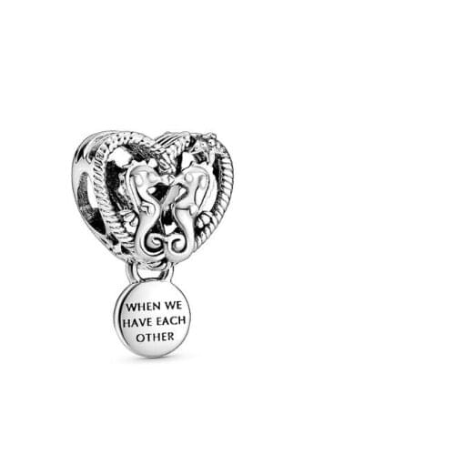 2020 Summer New 925 Sterling Silver Dangle Charms Beads fit Original Pan Bracelets Women DIY Jewelry