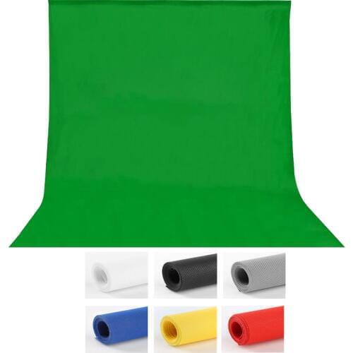 1.6X3m fotografia Photography studio Green Screen Chroma key Background Backdrop for Studio Photo lighting Non Woven 7colors