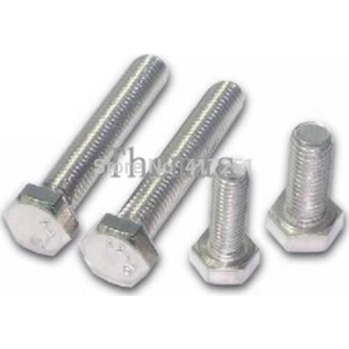 1 piece Metric Thread M4*10mm Stainless Steel Outside Hex Screw Bolts Fasteners