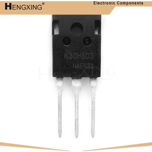 10piece IKW30N60H3 IKW30N60 K30H603 TO-247 600V 30A 187W In Stock