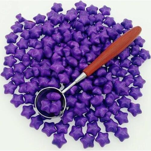 100pcs wax + 1pcs vintage steel spoon sealing wax tablet pill beads granule/grain/strip sticks Wax seal ancient sealing wax 24