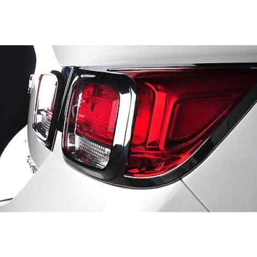 4PCS For Chevrolet Malibu 2013 2014 2015 ABS Chrome Rear Lamp Cover Trim