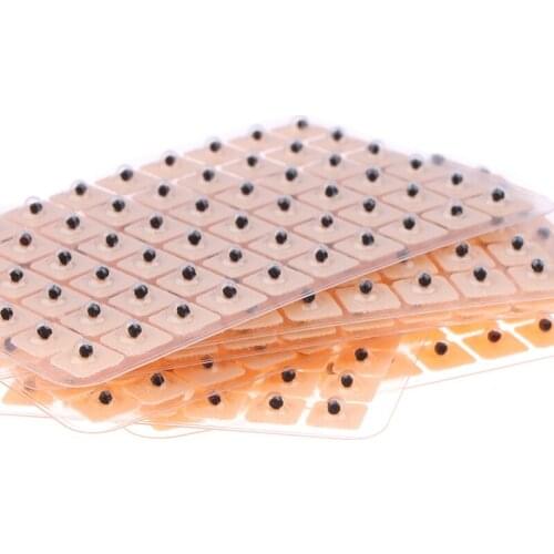 600pcs Relaxation Ears Stickers Therapy Needle Patch Auricular Auriculotherapy Vaccaria Ear Massage Care Sticker