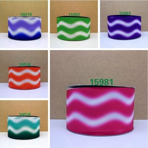 Free shipping 50 yard Halloween printed grosgrain ribbon 15981