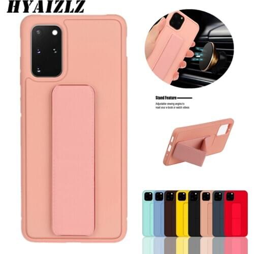 Wrist Strap Stand Phone Case for Galaxy S20 FE Note 20 Ultra S20 S10 Plus A51 A71 M51 Magnetic Car Luxury Shockproof Back Cover