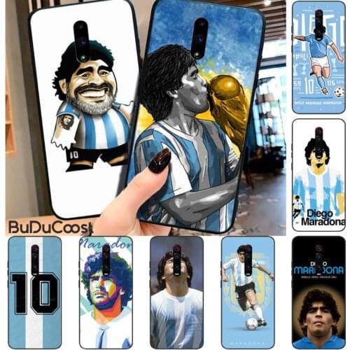 Chenel Diego Armando Maradona Argentina Phone Case For Redmi Note 8 8A 7 6 6A 5 5A 4 4X 4A Go Pro Plus Prime