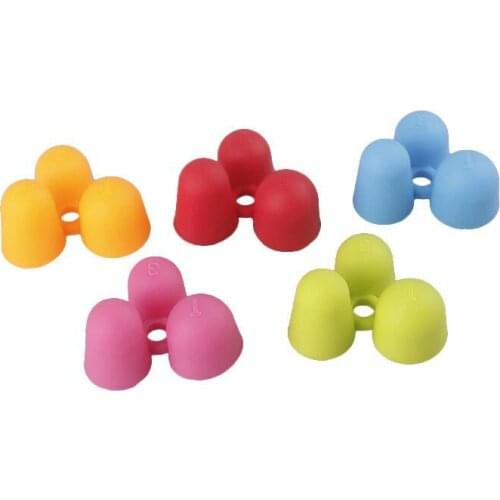 Three-finger Children Writing Pencil Holder Silicone Anti-slip Holding Pen Holders Learning Grip Practice Pen Holder Corrector