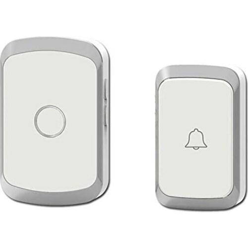Home Waterproof Wireless Doorbell Smart Doorbell 300 Meters Long Distance 36 Songs 4 Level Volumes Outdoor Wireless Doorbell