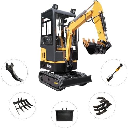 Best Price Digger CE/EPA Certificate High Quality 1 Ton Mini Hydraulic Excavator With Closed Cabin
