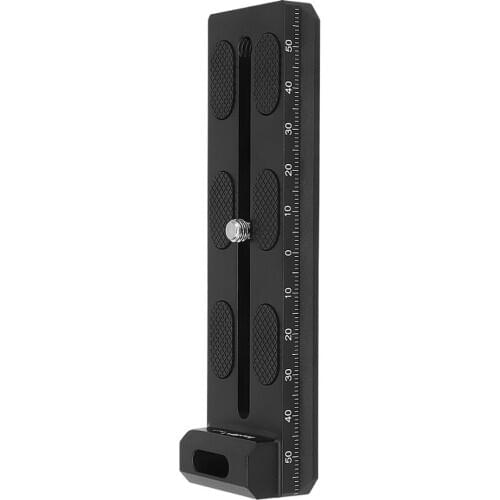 Haoge VA-LP Camera Vertical Quick Release L Plate for Haoge HRP-RS HRP-ZY3 Height Riser Plate