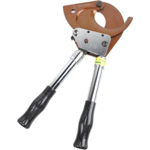 Ratchet Manual Cable Cutter Steel Core Aluminum Twist Copper Aluminum Core Armoured Cable Shear Wire Clamp Wire Cutter