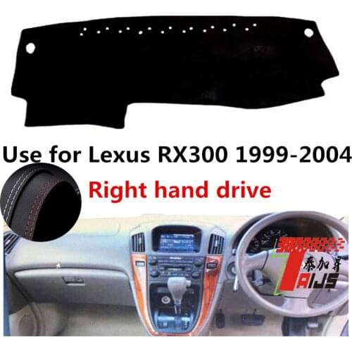 TAIJS Factory protective Leather Car Dashboard Cover For Lexus RX300 1999 2000 2001 2002 2003 2004 Right hand drive