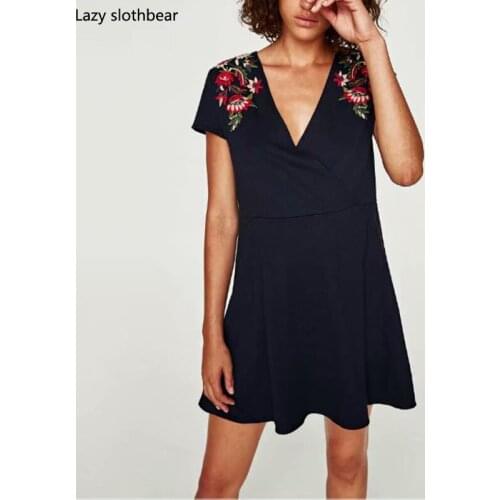 Floral Summer Dresses Lazy slothbear China