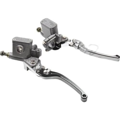 Alloy Left and right Brake Pump brake master cylinder pump Fit Dirt Pit Bike ATV Quad scooter Off Road Motorcycle Free shipping