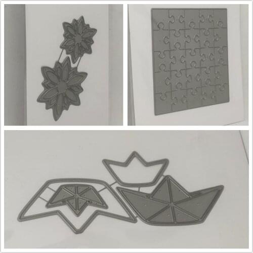 German Boat flower cutting die /Seal for DIY scrapbooking/photo album Decorative clear stamp sheets A6039