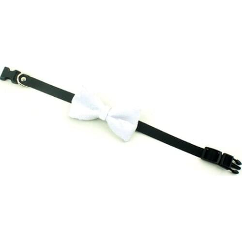 Pet Dog Collar for Small Dogs Puppy Puppy Collar with Bow for French Bulldog Yorkies Dog Leading Designer Dog Accessories LC0244