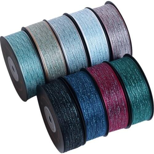 10yards 25mm/38mm Colorful Mesh Organza Stain Ribbon for Hair Accessories Handmade Bouquet Gift Packing Sewing Accessories