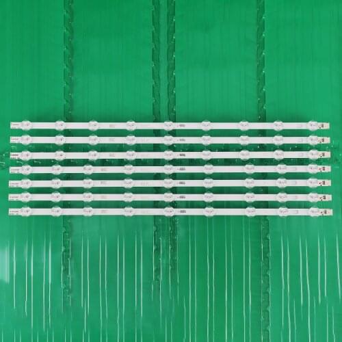 1set=7pcs LED strip for PANASONIC TX-50A300B HITACHI 50HYT62U VESTEL VES500UNDC-2D-N01 VES500UNDA 50 NDV REV1.1