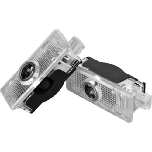 LED 3D Car Courtesy Lamp Laser Logo Projector Door Lights Accessories For Mercedes Benz C207 C218 A207 C117 AMG CLA CLS E Class