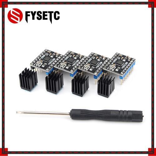 4pcs ST820 Motor Driver Stepping Smallest 45V Microstepping Peak Current 2.5A RMS Current 1.5A Suitable RAMPS VS TMC2130