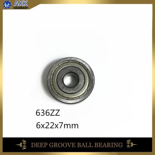 636ZZ /S636ZZ Bearing 6*22*7 mm ( 10 Pcs ) ABEC-1 Grade S636ZZ SS 636 Z Stainless Steel Miniature S636 ZZ 636 ZZ Ball Bearings