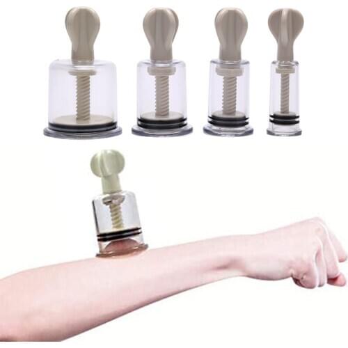 Anti Cellulite Cupping Massage Vacuum Therapy Rubber Vacuum Cupping Glasses Chineses Cupping Massage Body Cups Massage Tool