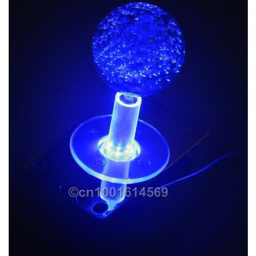 Arcade DIY Kits Parts 5V 4/8 Way LED Illuminated Lits Joystick For MAME Multicade & Raspberry PI Retropie 3B Project & JAMMA DIY