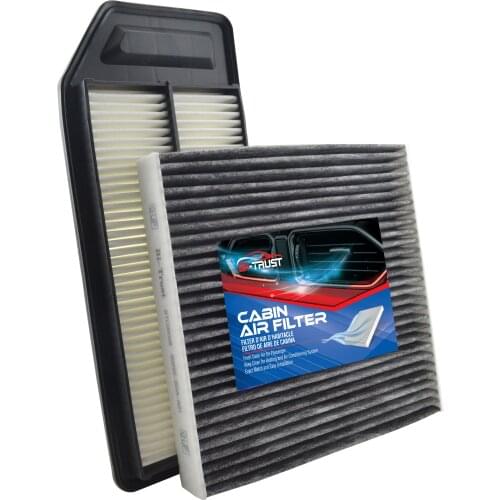 Bi-Trust Engine & Cabin Air Filter for 03-07 Honda Accord 04-08 Acura TSX CF10134 CA9564