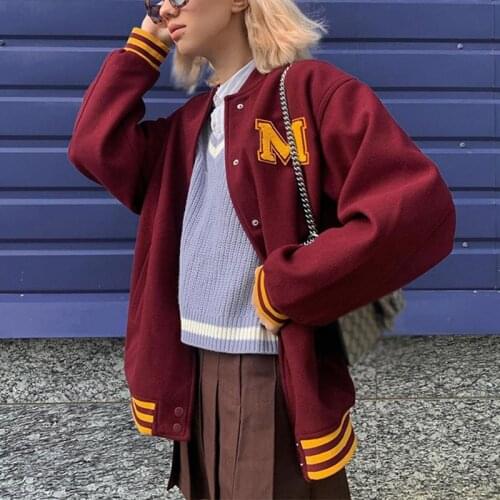 Chin.Sweety Women's Leather Bomber Jackets