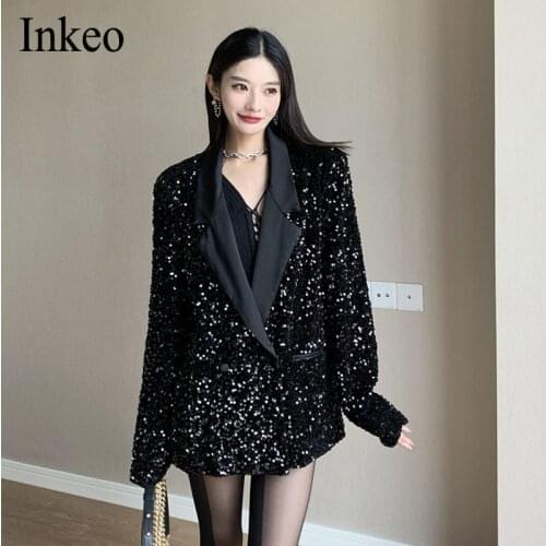 Inkeo Women's Long Blazers