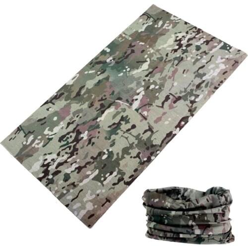 Camouflage Head Scarf Unisex Cycling Bandana Camo Headbands Women Men Riding Sports Tactical Mask Neck Gaiter Balaclava Buffe