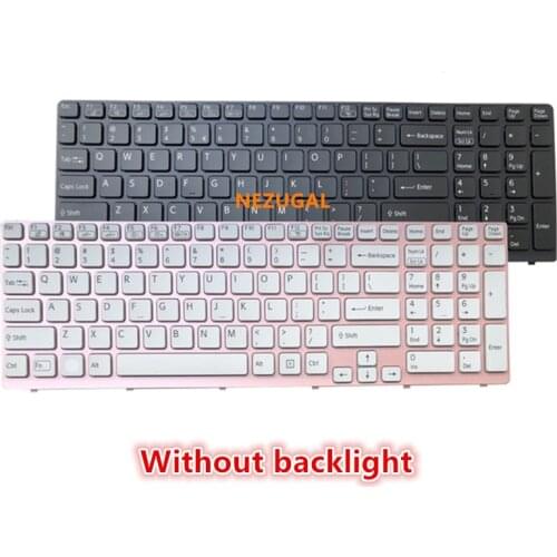 US Keyboard For Sony VAIO SVE151 SVE 151 Series SVE1511A1E SVE15111EA sve151e11t sve1511 sve1512 Laptop Keyboard