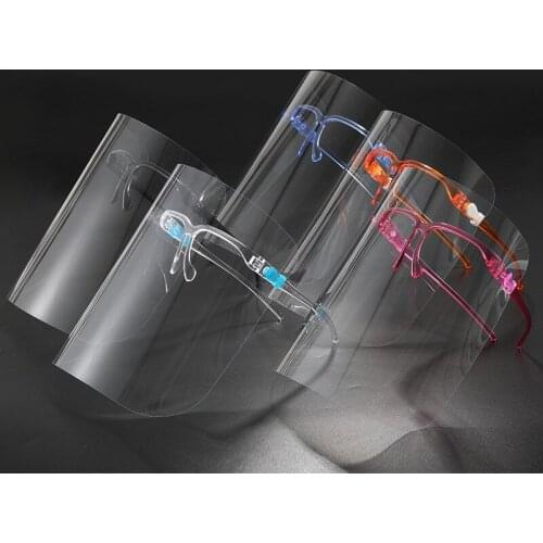 Kitchen Transparent Face Shield Goggles Dust-Proof Face Protective Mask Reutilizable New Cooking Tools Kitchen Accessories