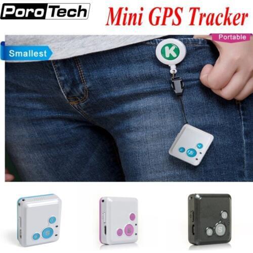 10pcs/lot Mini GPS Tracker V16 SOS Communicator Real-Time emergency GPS locator Two-Way Talking Anti-lost for elder Kids pets