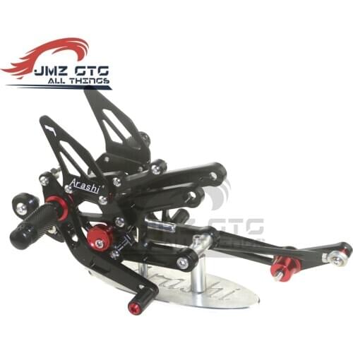 Motorcycle CNC Adjustable Rear Set Rearsets Footrest Foot Rest For YAMAHA R6 2006 -07-08-09-10-11-12-13-14-15-2016
