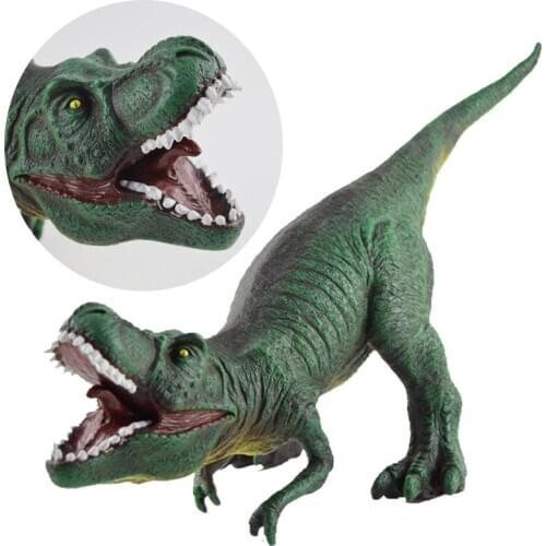 Soft Simulation Large PVC Dinosaur Model Toys Plastic Tyrannosaurus Rex Dinosaur Model Toys Childrens Toys Kids Gifts