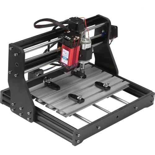 CNC 3018 Pro Router Kit GRBL Control 3 Axis with with Offline Controller 40W Laser Module Plastic Acrylic PCB PVC Wood Engraver